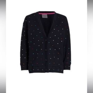 TEREZ Gemstone Pima Cardigan size M